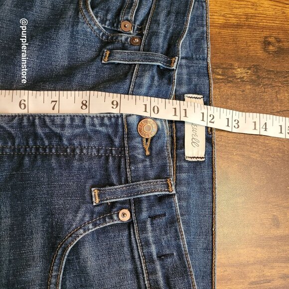 Madewell Jeans 27 Skinny 10" High Rise Tummy Control Slimming F4664 Medium Dark - Picture 10 of 13